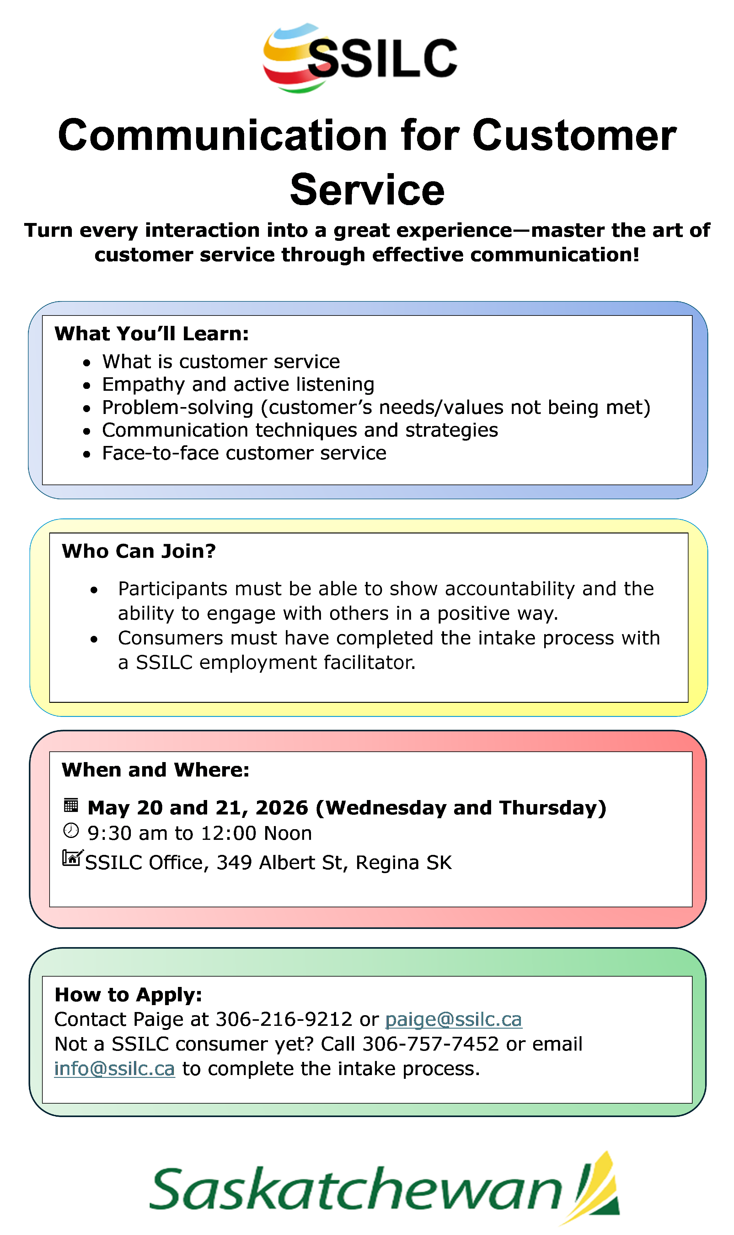 Communication for Customer Service 2026